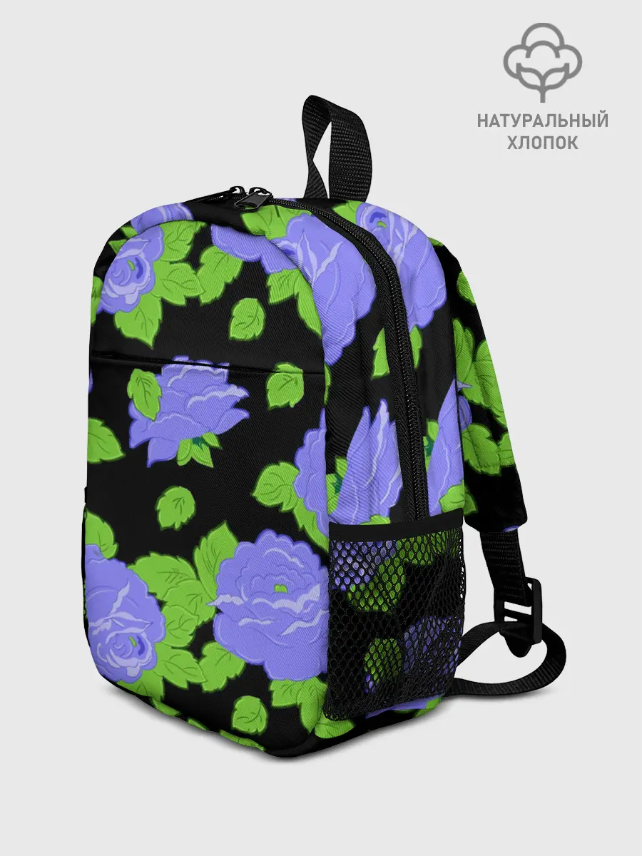 Рюкзак детский / Синие розы
