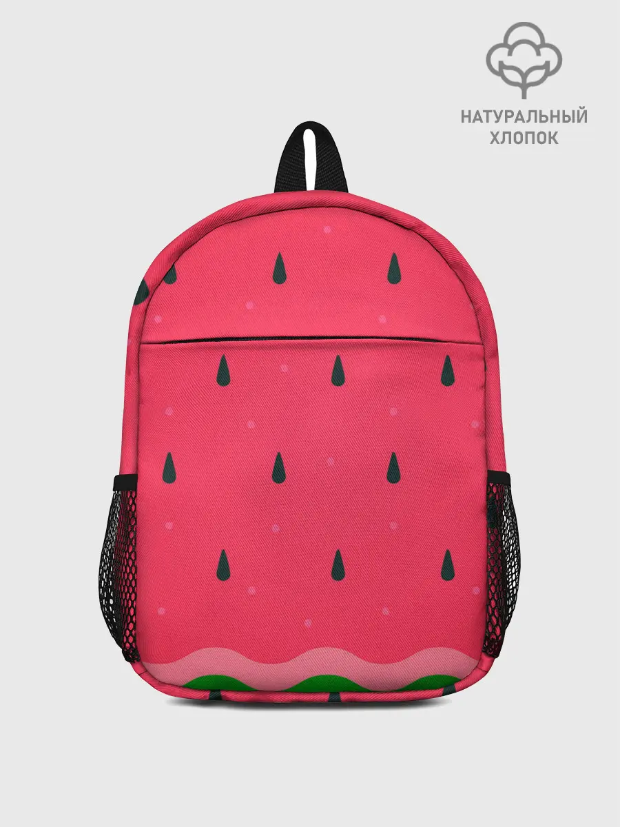 Рюкзак детский / Текстура арбуза