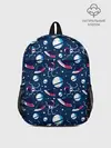 Рюкзак детский / Космонавты, планеты и нло