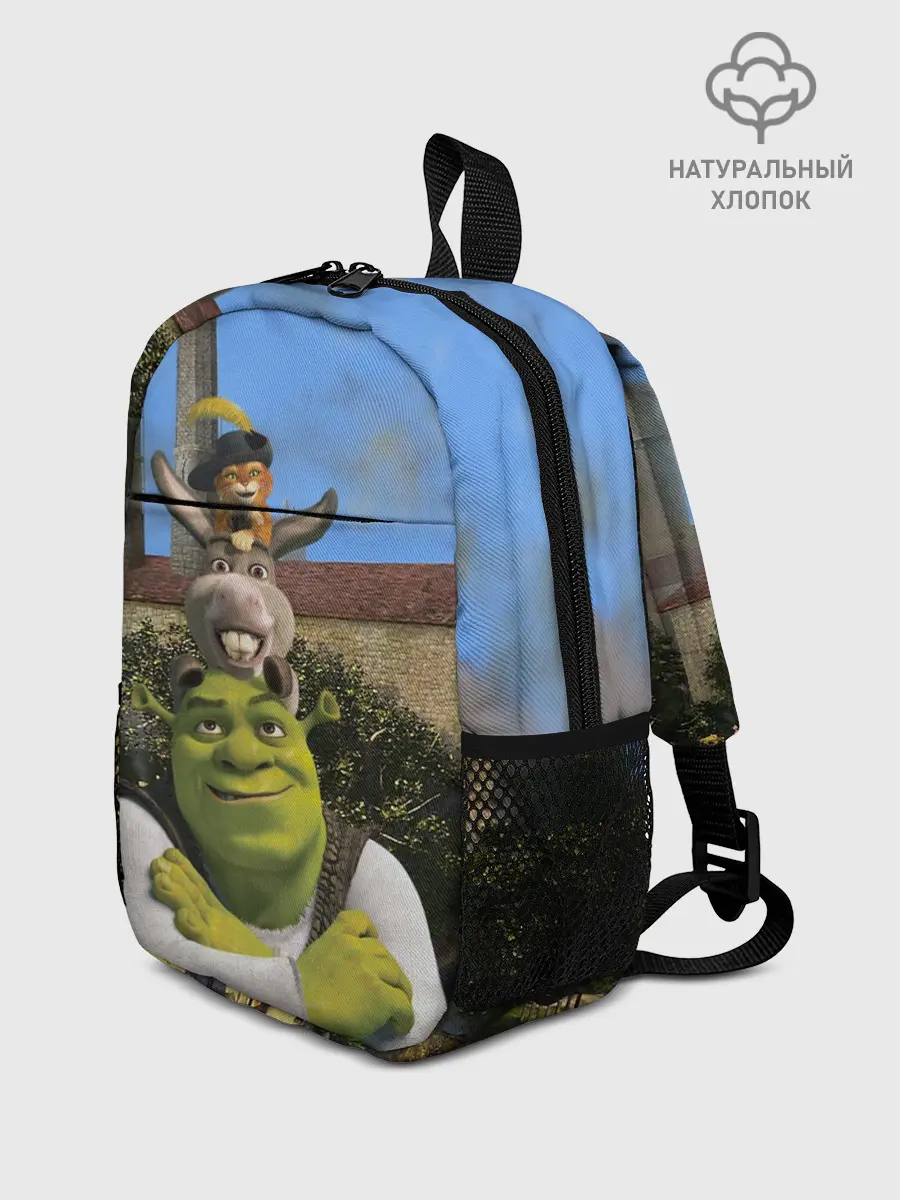 Рюкзак детский / Шрек, Кот и Осёл