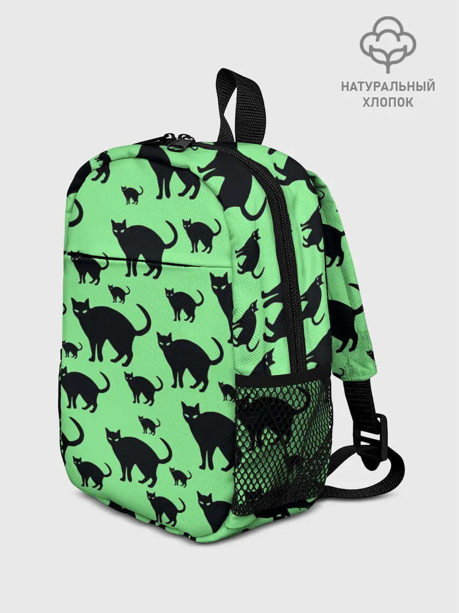 Рюкзак детский / Кошачий фон