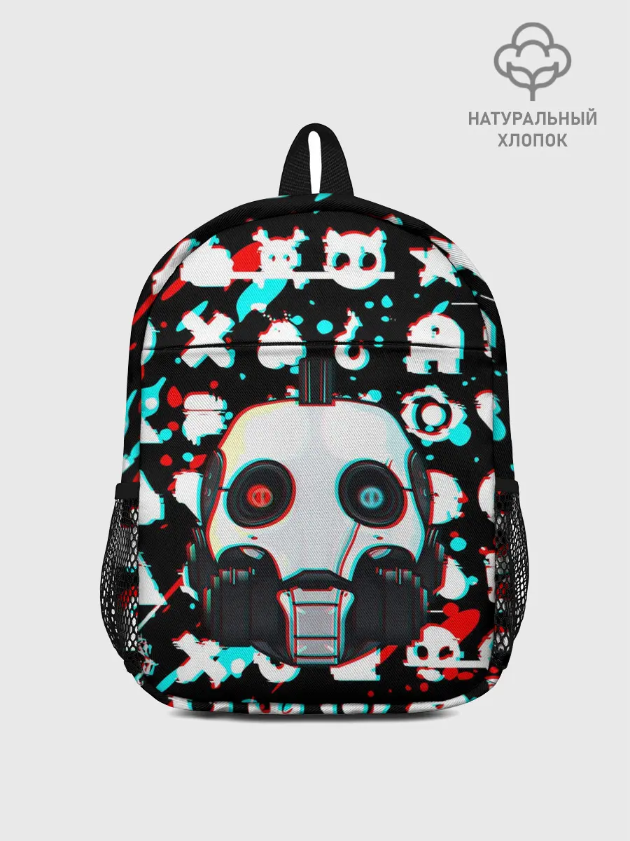 Рюкзак детский / ЛЮБОВЬ СМЕРТЬ И РОБОТЫ / ГЛИТЧ
