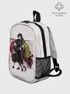 Рюкзак детский / Гию оберегает Танджиро и Незуко
