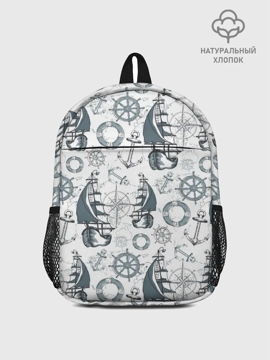 Рюкзак детский / Морской узор Nautical Pattern