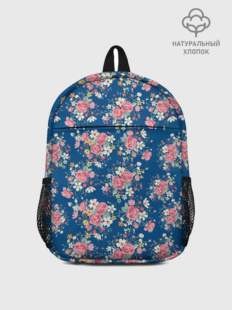 Рюкзак детский / Розы и Ромашки