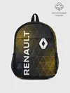 Рюкзак детский / RENAULT РЕНО ЖЕЛТАЯ ГЕОМЕТРИЯ