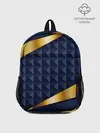 Рюкзак детский / 3D плитки с золотыми вставками