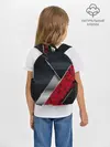 Рюкзак детский / 3D BLACK AND RED METAL