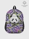 Рюкзак детский / Панда среди цветов