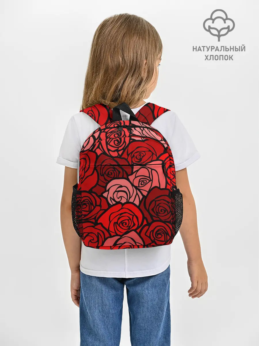 Рюкзак детский / Розочки