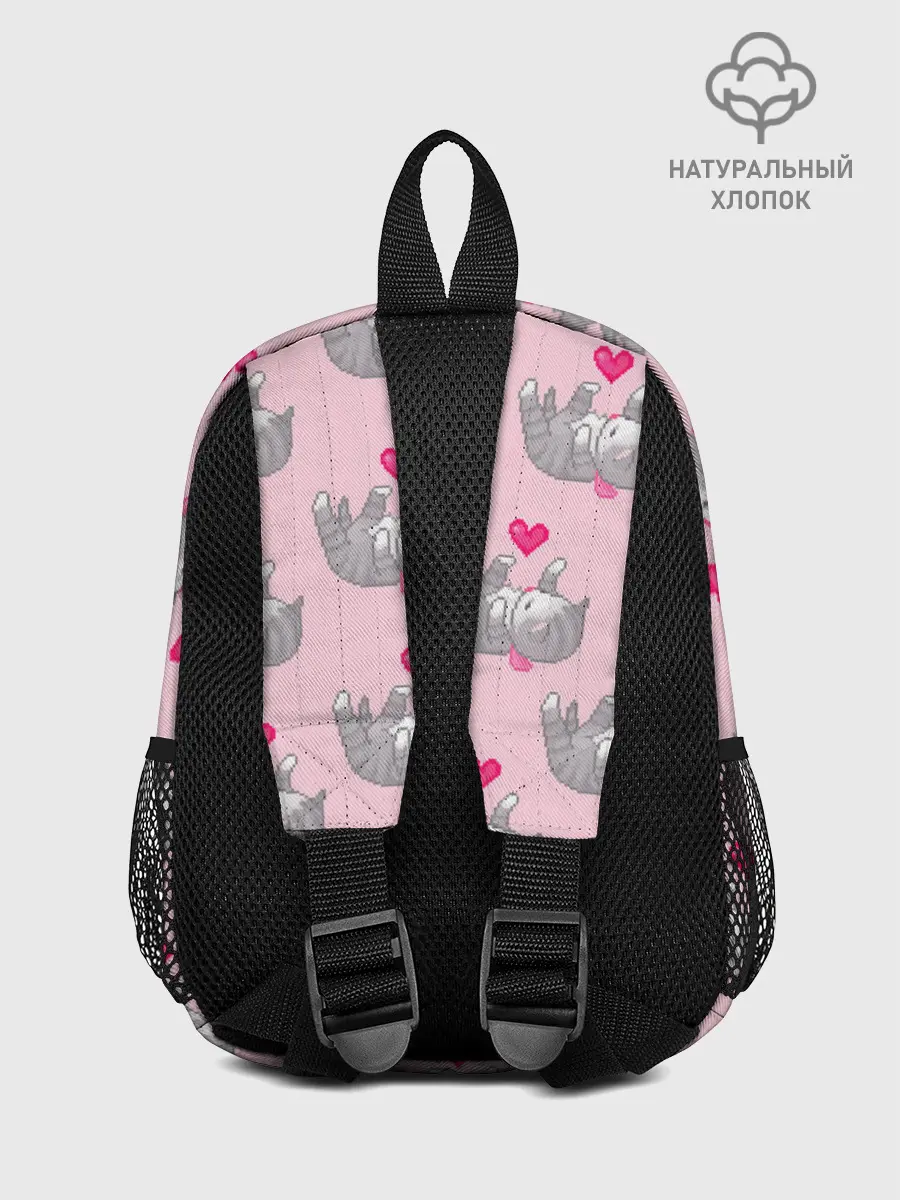 Рюкзак детский / Пиксельные котики