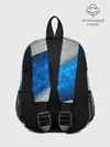 Рюкзак детский / 3D AQUA БРОНЯ ОБЪЕМНЫЕ СОТЫ
