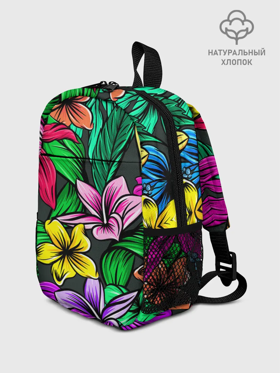 Рюкзак детский / Цветочный фон | Пляжная