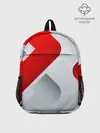 Рюкзак детский / 3D SPORT STYLE RED / WHITE