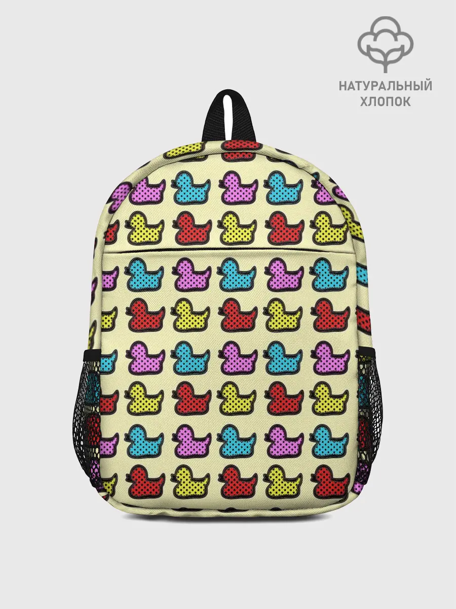 Рюкзак детский / Утиный фон | Утки | Ducks
