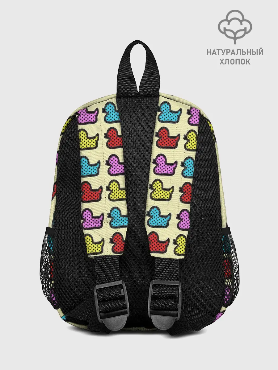 Рюкзак детский / Утиный фон | Утки | Ducks