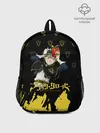 Рюкзак детский / Аста в маске демона | Чёрный Клевер