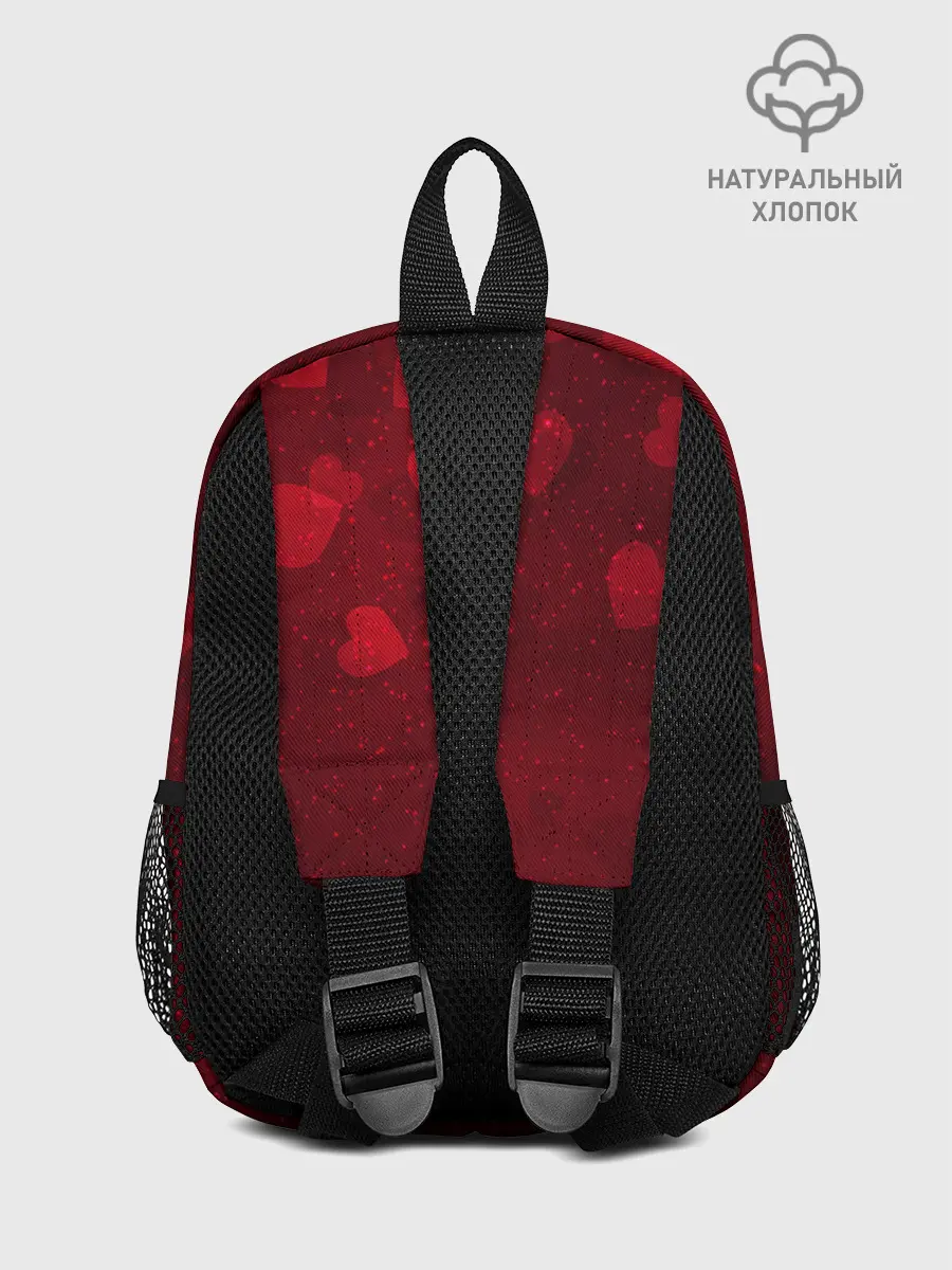 Рюкзак детский / КРАСНЫЕ СЕРДЕЧКИ | HEART