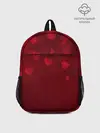 Рюкзак детский / КРАСНЫЕ СЕРДЕЧКИ | HEART