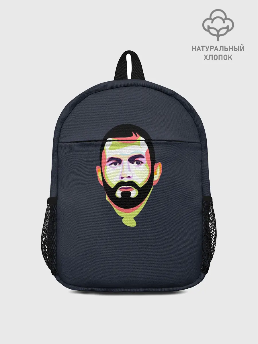 Рюкзак детский / Карим Бензема. Поп арт