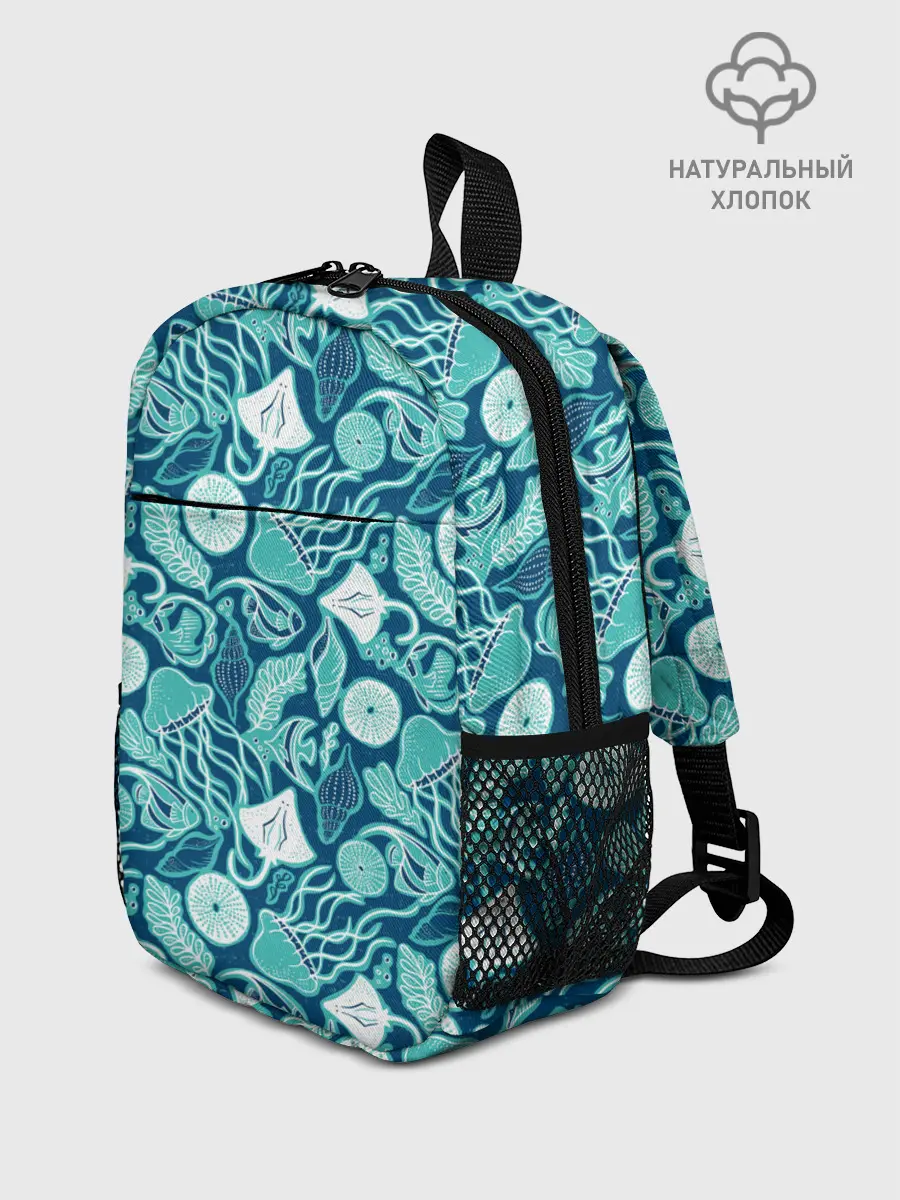 Рюкзак детский / Скаты и медузы