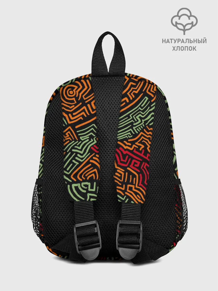 Рюкзак детский / абстрактный узор линии