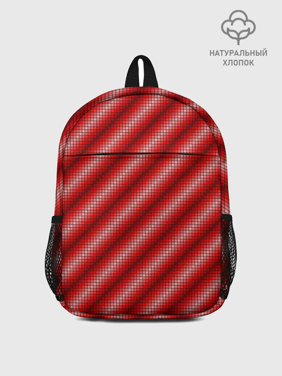 Рюкзак детский / Текстура в стиле пиксель-арт