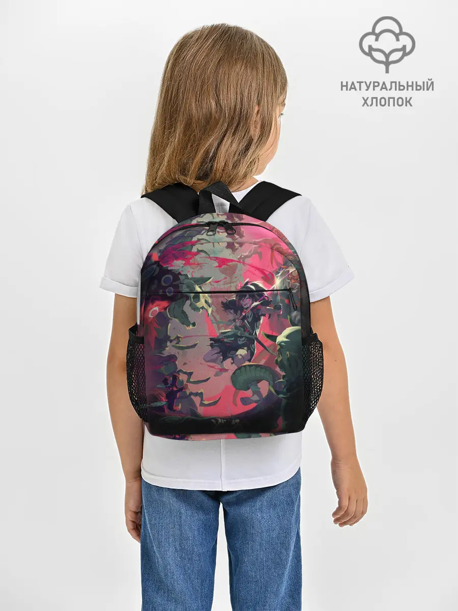 Рюкзак детский / СРАЖЕНИЕ С ДЕМОНАМИ | ДОРОРО