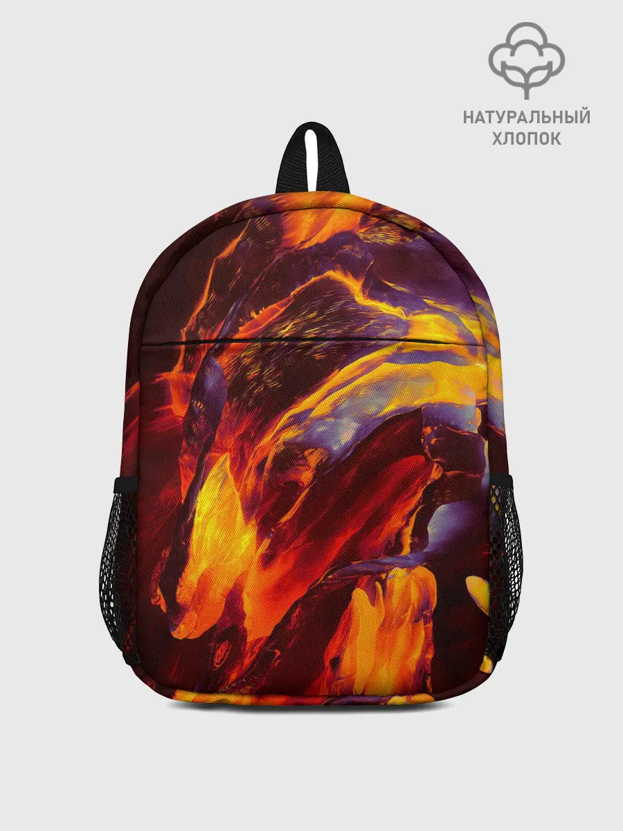 Рюкзак детский / ОГНЕННЫЙ ГРАНЖ | FIRE GRUNGE