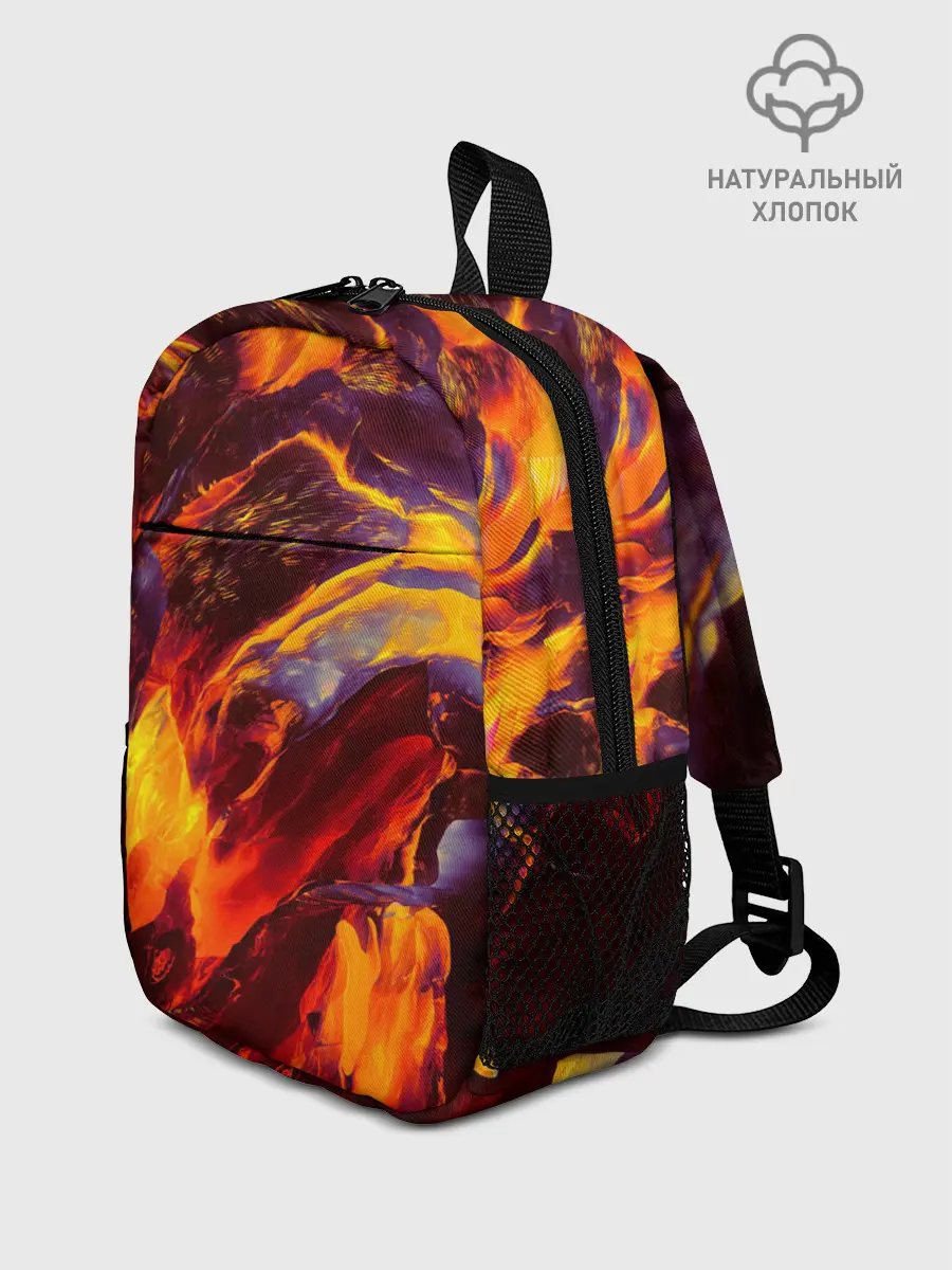 Рюкзак детский / ОГНЕННЫЙ ГРАНЖ | FIRE GRUNGE