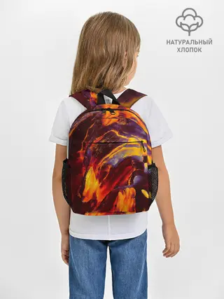 Рюкзак детский / ОГНЕННЫЙ ГРАНЖ | FIRE GRUNGE