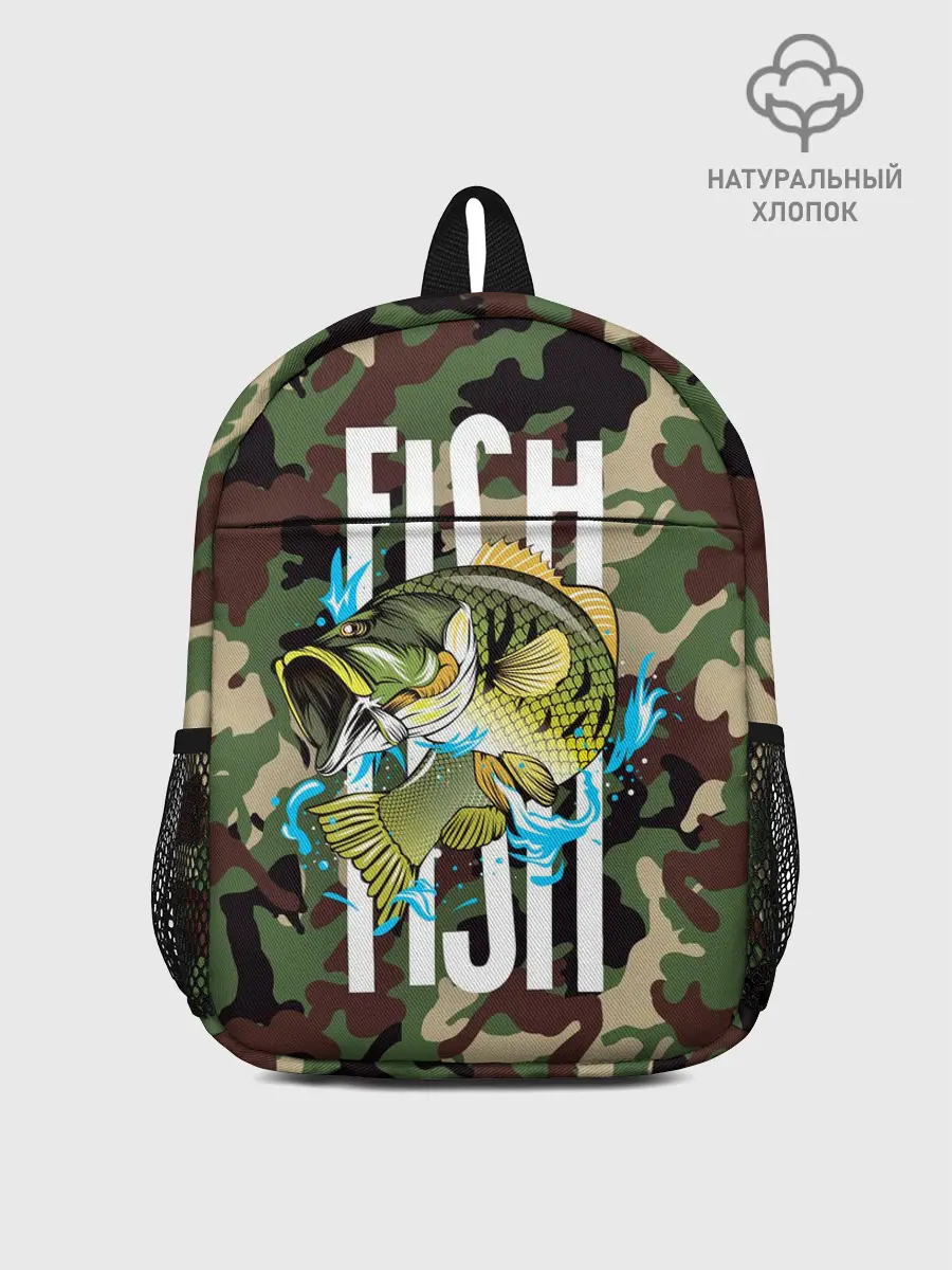 Рюкзак детский / Рыблака камуфляж