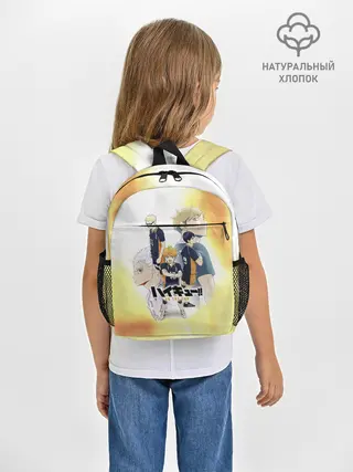 Рюкзак детский / Шоё, Тобио, Кей, Семи и Атсуму Haikyuu!!