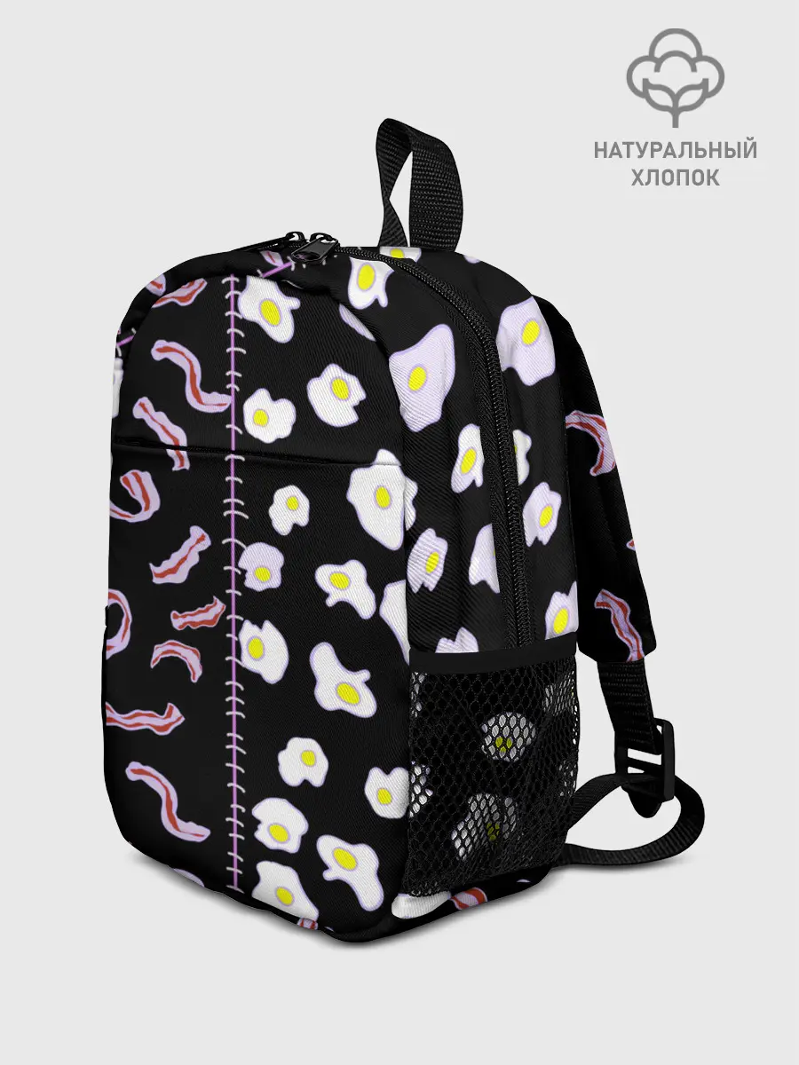 Рюкзак детский / Яичница с беконом