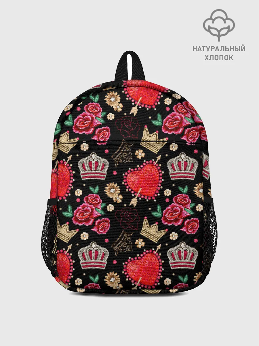 Рюкзак детский / Корона и розы