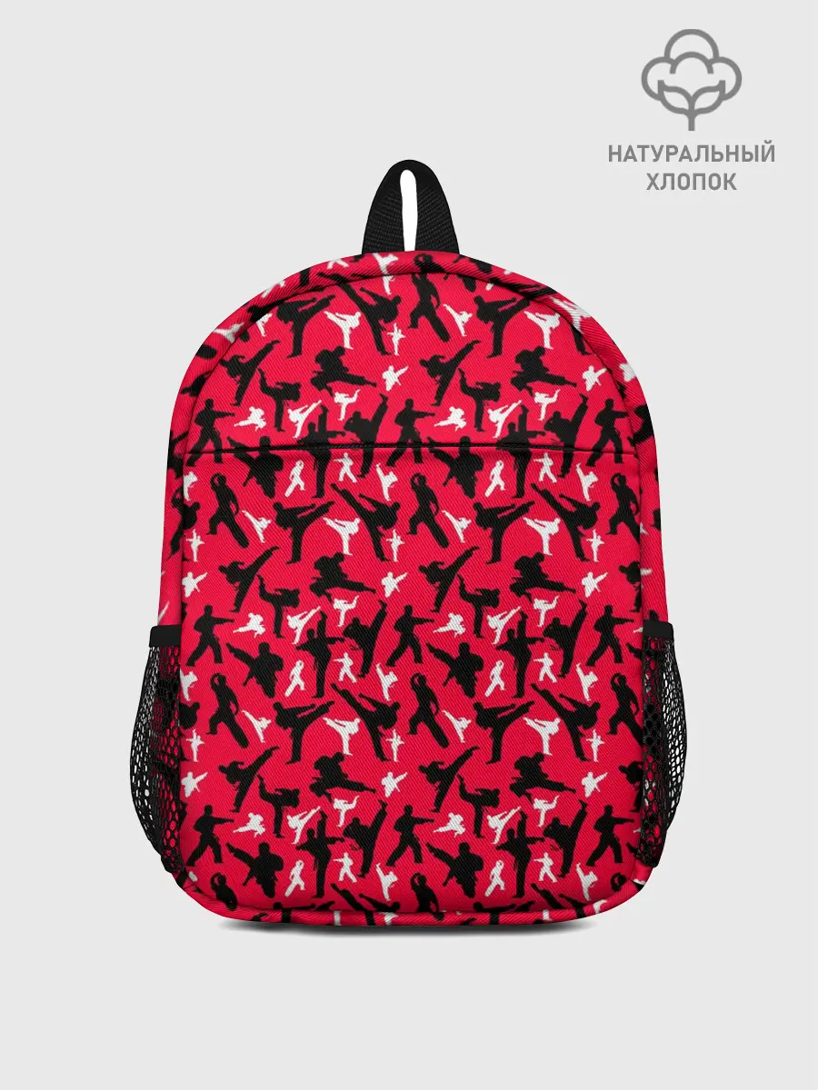 Рюкзак детский / Белый Каратист против Черного