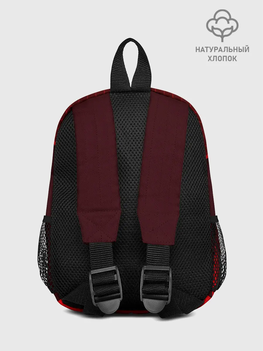 Рюкзак детский / AUDI красная сетка