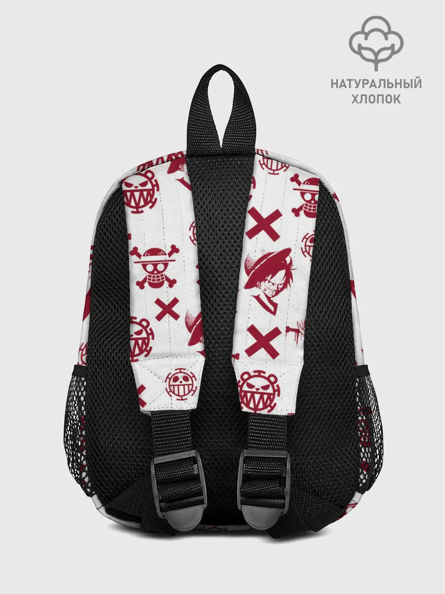 Рюкзак детский / Манки Д. Луффи | пиратские знаки One Piece
