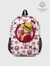Рюкзак детский / Манки Д. Луффи | пиратские знаки One Piece