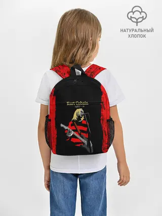 Рюкзак детский / КУРТ КОБЕЙН | НИРВАНА | ЛОГО