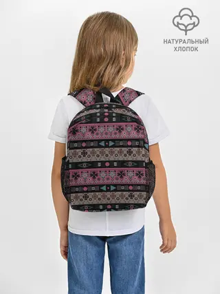 Рюкзак детский / Этнический полосатый орнамент