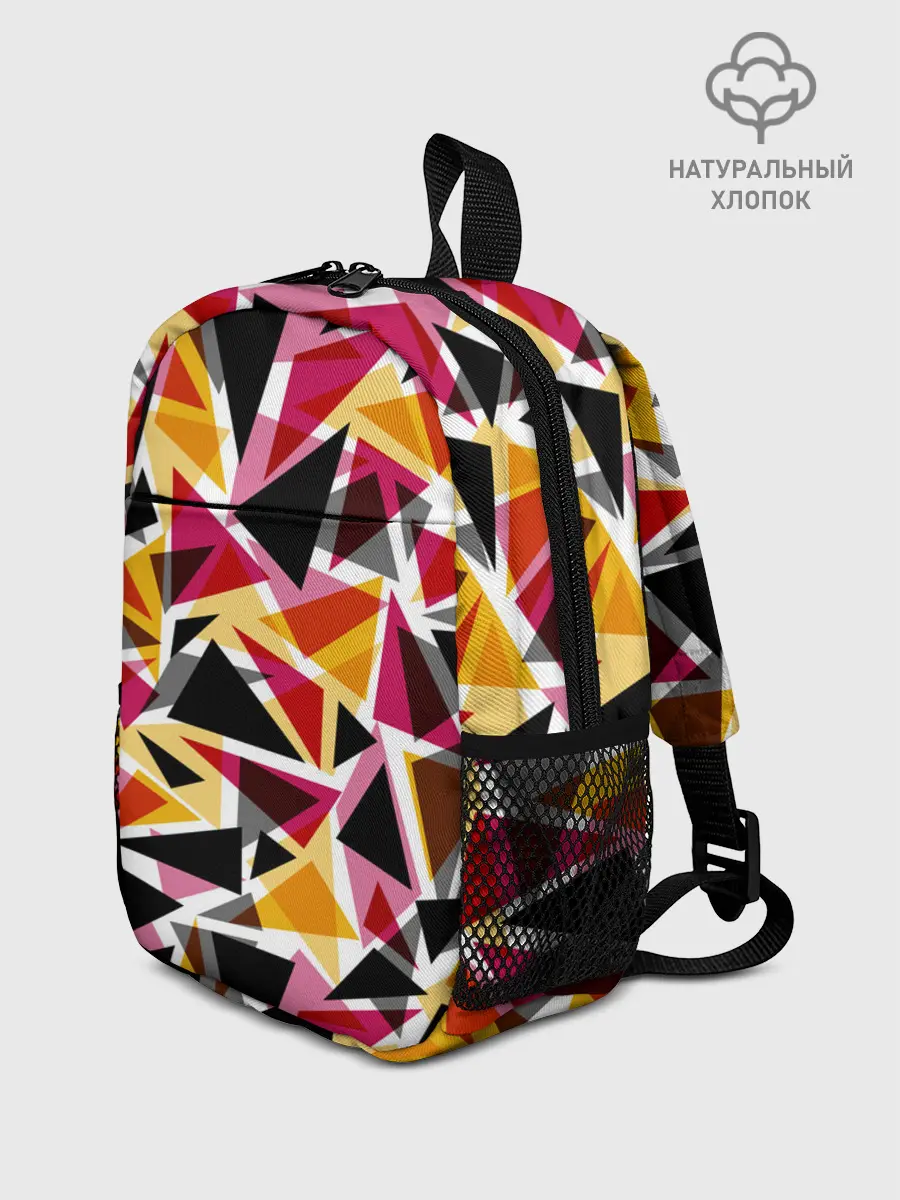 Рюкзак детский / Разноцветные треугольники