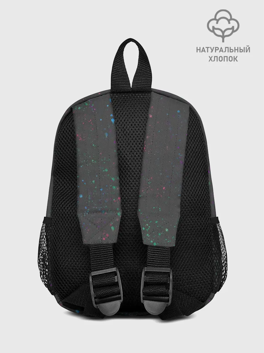Рюкзак детский / Панда Краски Брызги