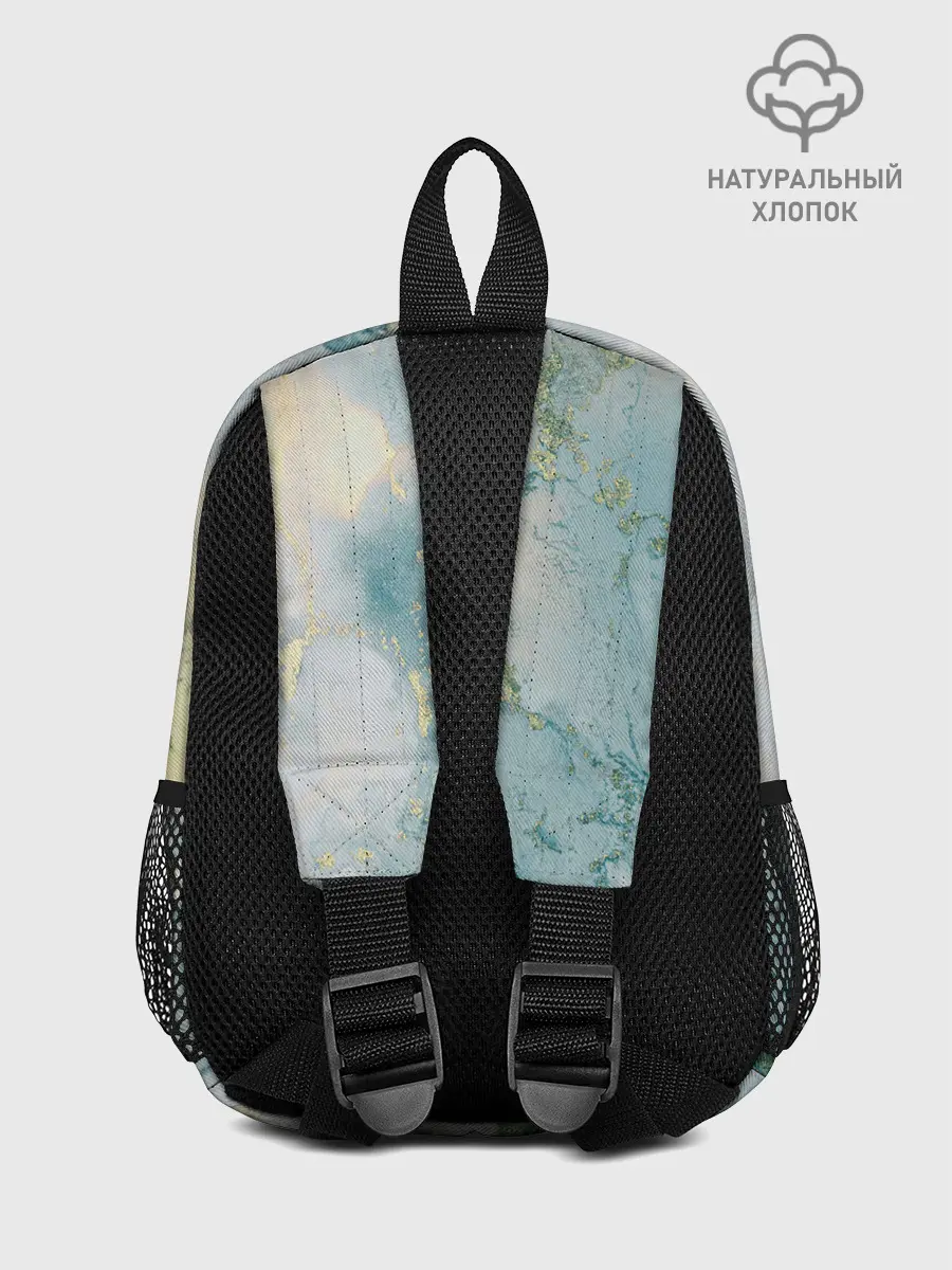 Рюкзак детский / Абстрактный мрамор