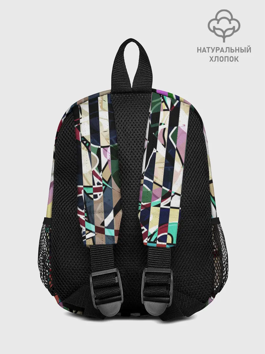 Рюкзак детский / Полосатый абстрактный узор