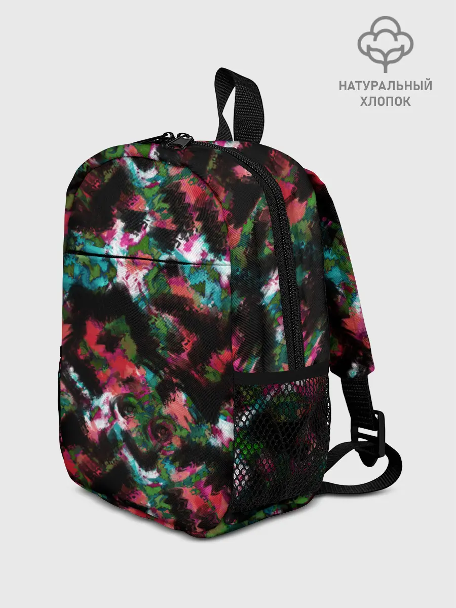 Рюкзак детский / Гранжевый абстрактный узор