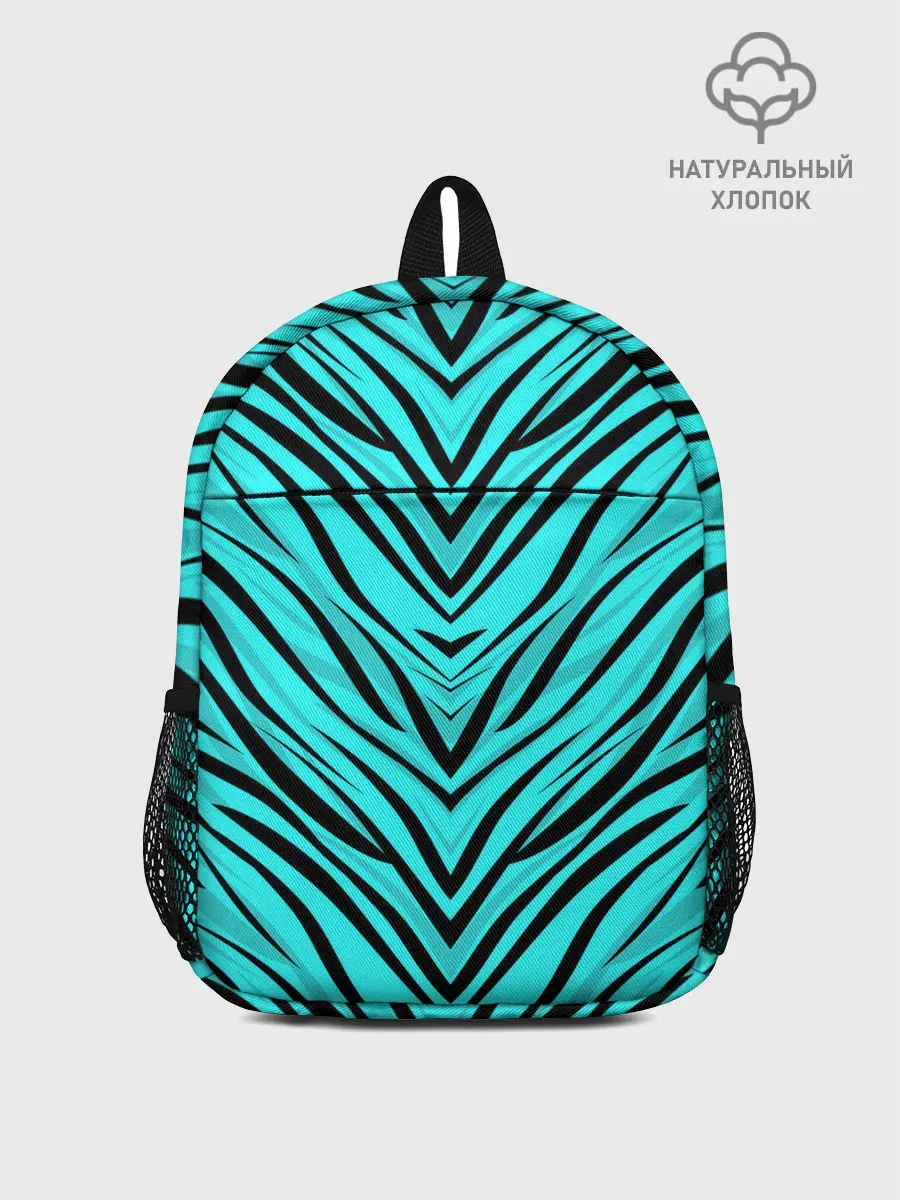 Рюкзак детский / Абстратный полосатый узор