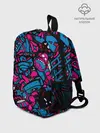 Рюкзак детский / Мультяшные кислотные картинки