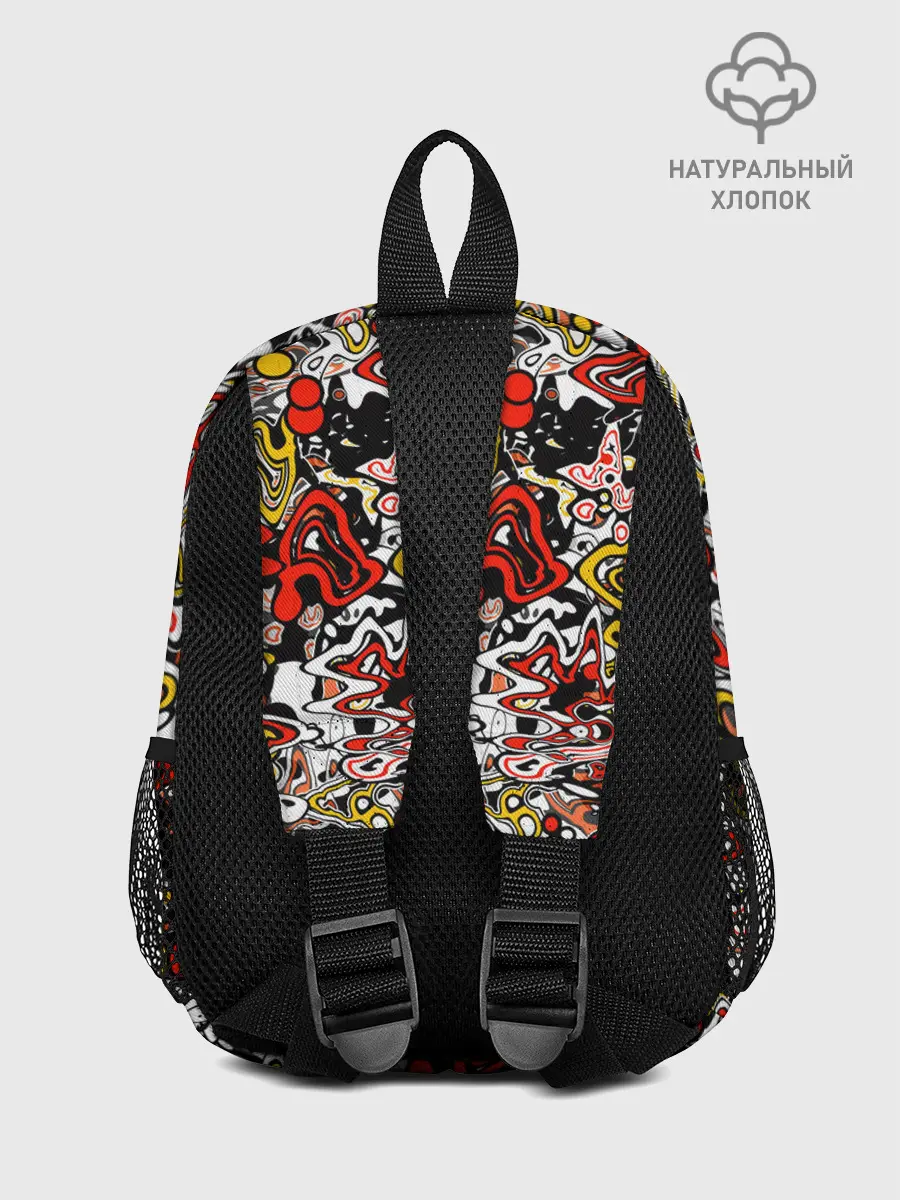 Рюкзак детский / Абстрактный разноцветный узор