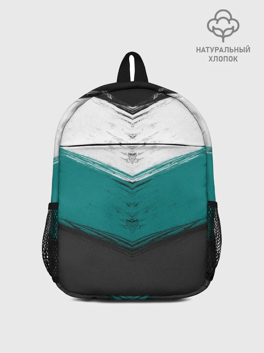 Рюкзак детский / Полосатый абстрактный принт